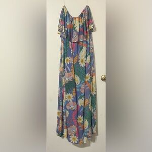 Entro strapless dress